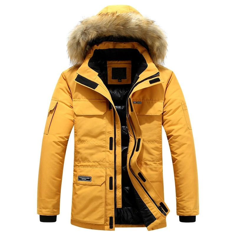 Elegant Men's Winter Jacket-15519104205173-Mirella Fiore