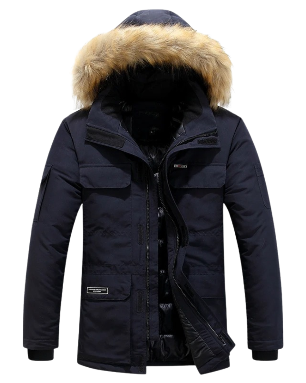 Elegant Men's Winter Jacket-15519104205173-Nancy & Mae Savannah