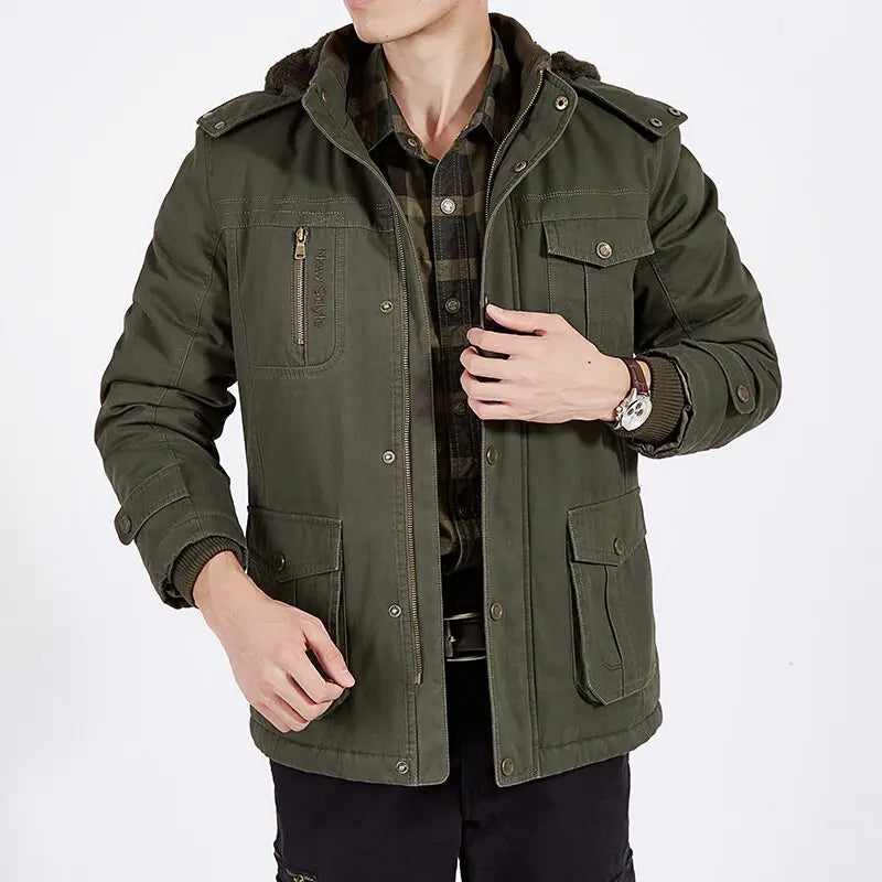 Elegant Padded Bomber Jacket-15519105024373-Mirella Fiore