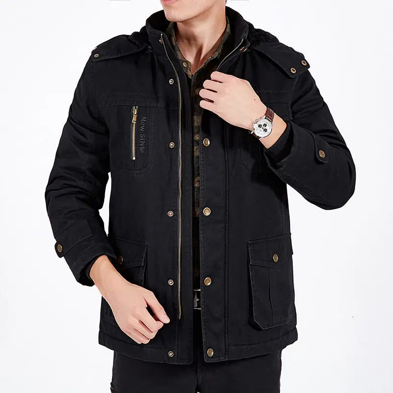 Elegant Padded Bomber Jacket-15519105024373-Mirella Fiore