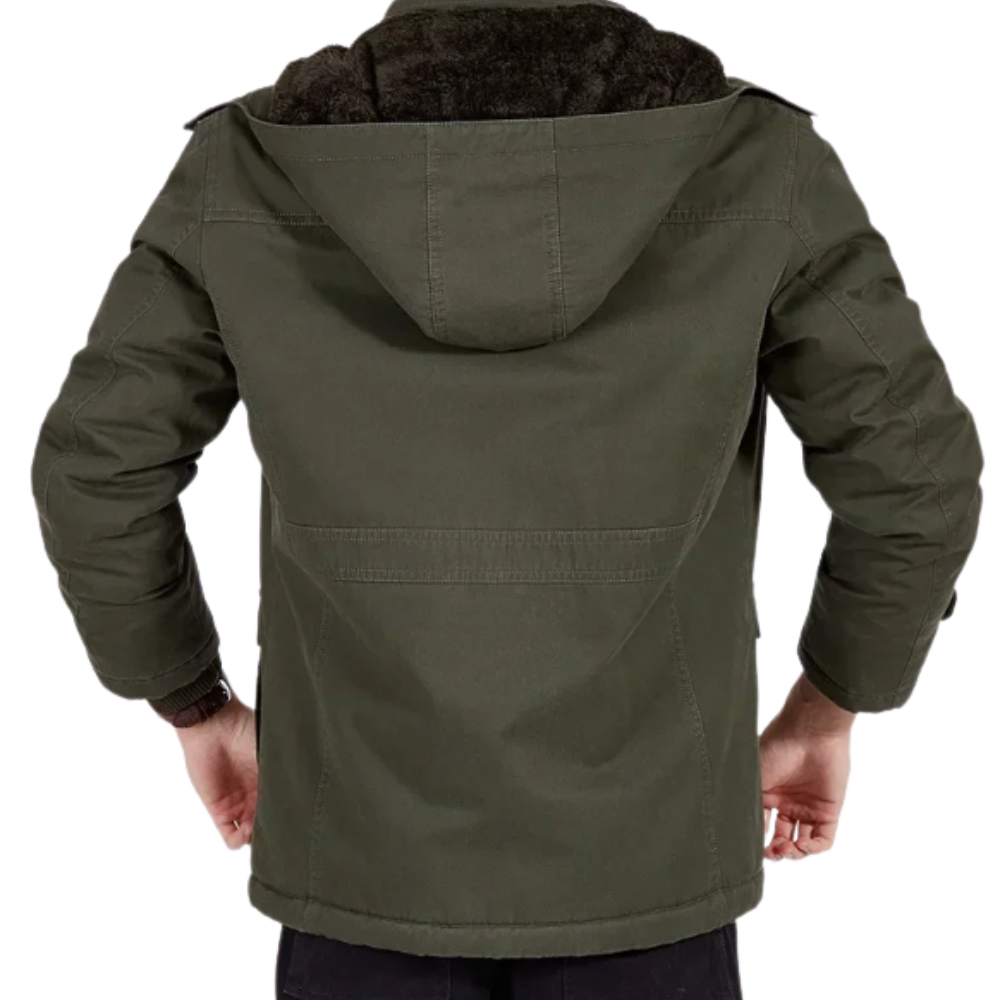 Elegant Padded Bomber Jacket-15519105024373-Mirella Fiore