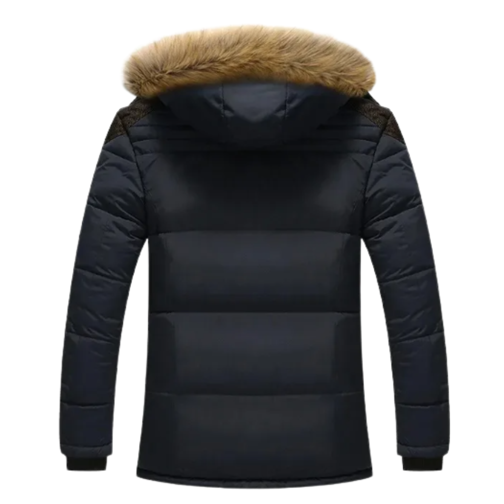 Elegant Padded Fleece Winter Jacket-15519104926069-Mirella Fiore