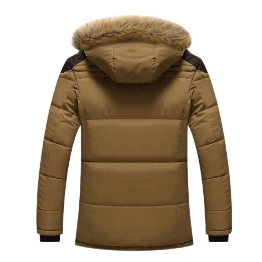 Elegant Padded Fleece Winter Jacket-15519104926069-Mirella Fiore