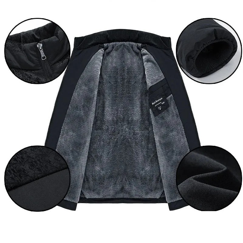 Elegant Padded Puffer Jacket-15519104434549-Nancy & Mae Savannah