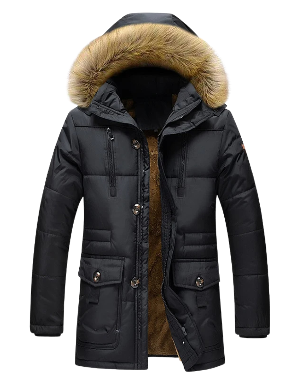 Elegant Parkas Jacket-15519104663925-Nancy & Mae Savannah