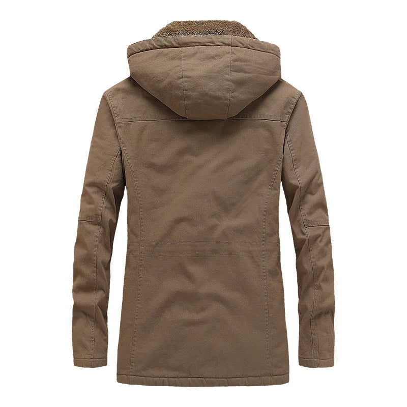Elegant Windproof Winter Jacket-15519104991605-Mirella Fiore