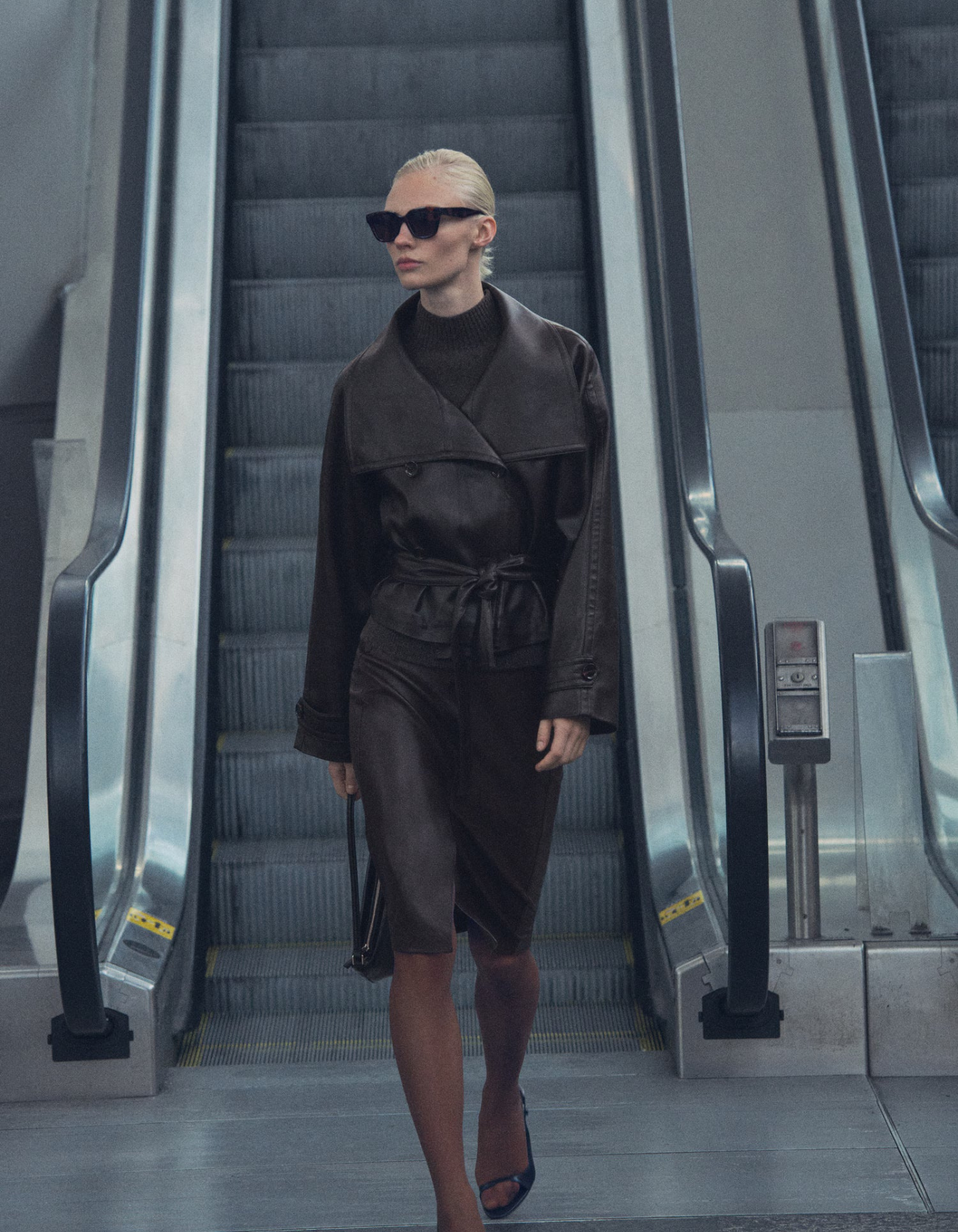 Elisa – Luxe leather – Belted trench coat-15449095537013-Nancy & Mae Savannah