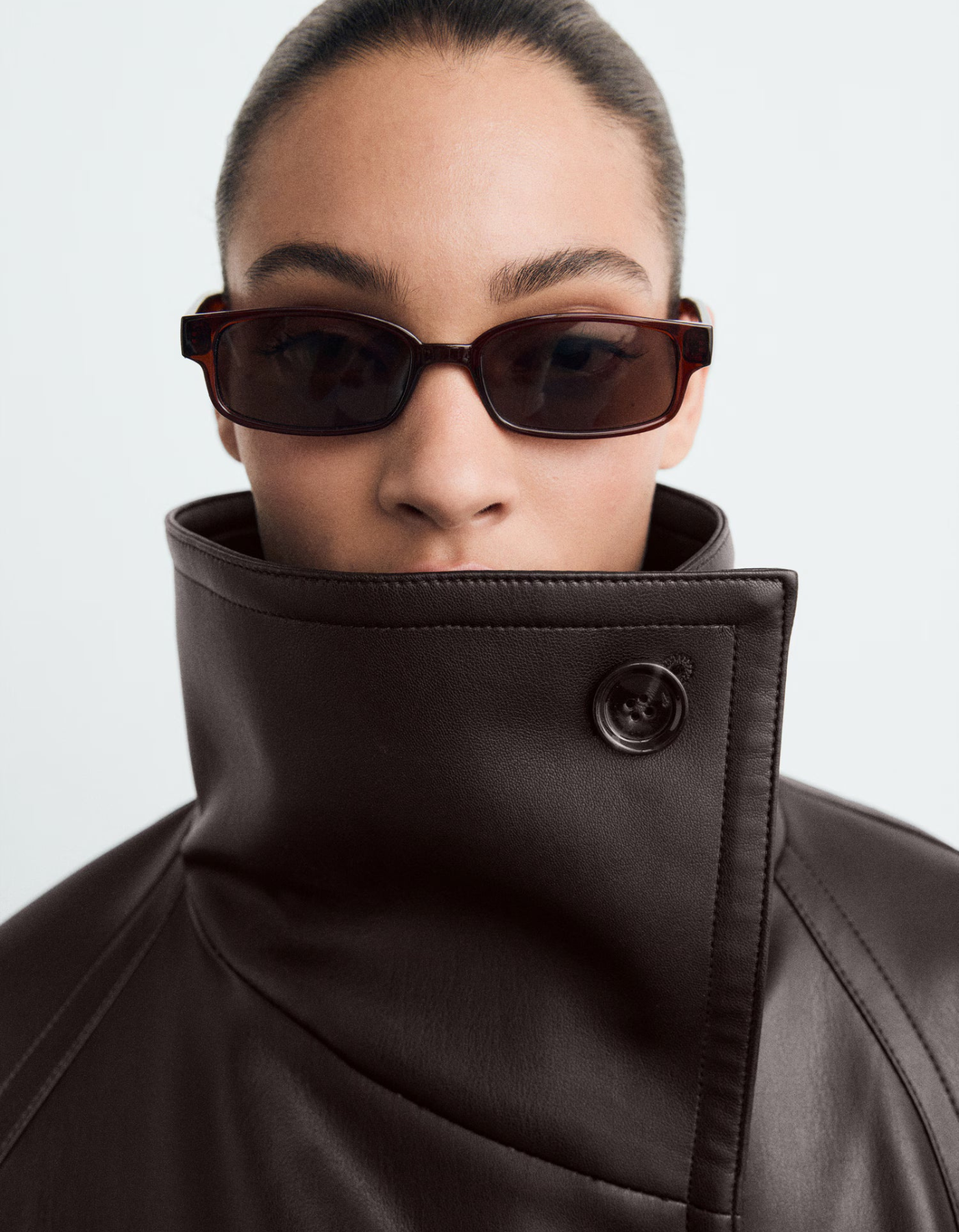 Elisa – Luxe leather – Belted trench coat-15449095537013-Nancy & Mae Savannah