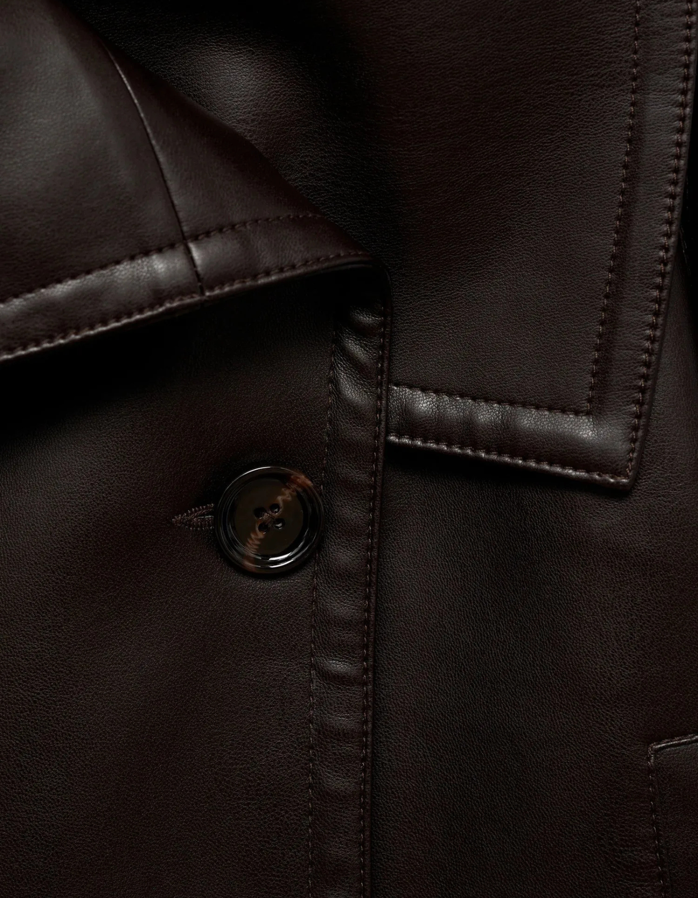 Elisa – Luxe leather – Belted trench coat-15449095537013-Nancy & Mae Savannah