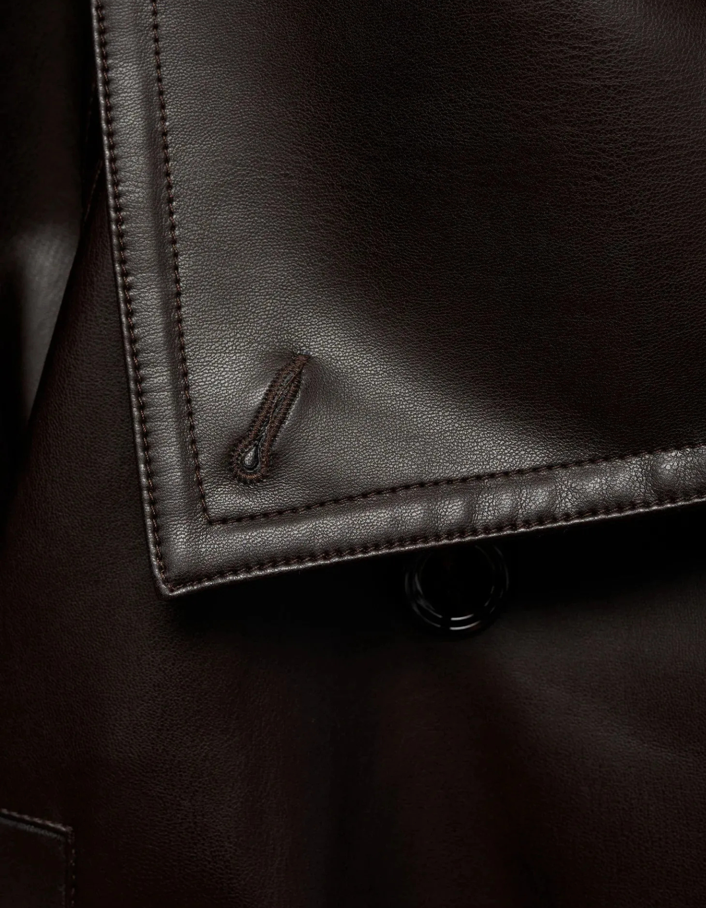 Elisa – Luxe leather – Belted trench coat-15449095537013-Nancy & Mae Savannah