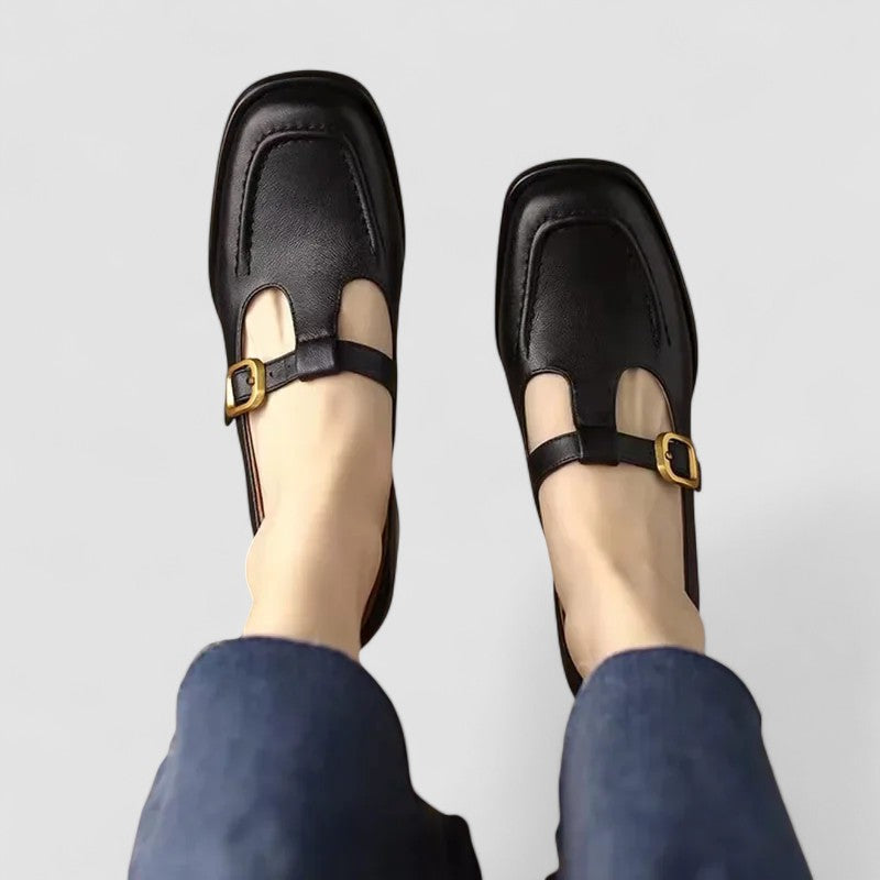 Elizabeth – Orthopaedic T-Strap Mary Jane Shoes-15519661523317-Mirella Fiore