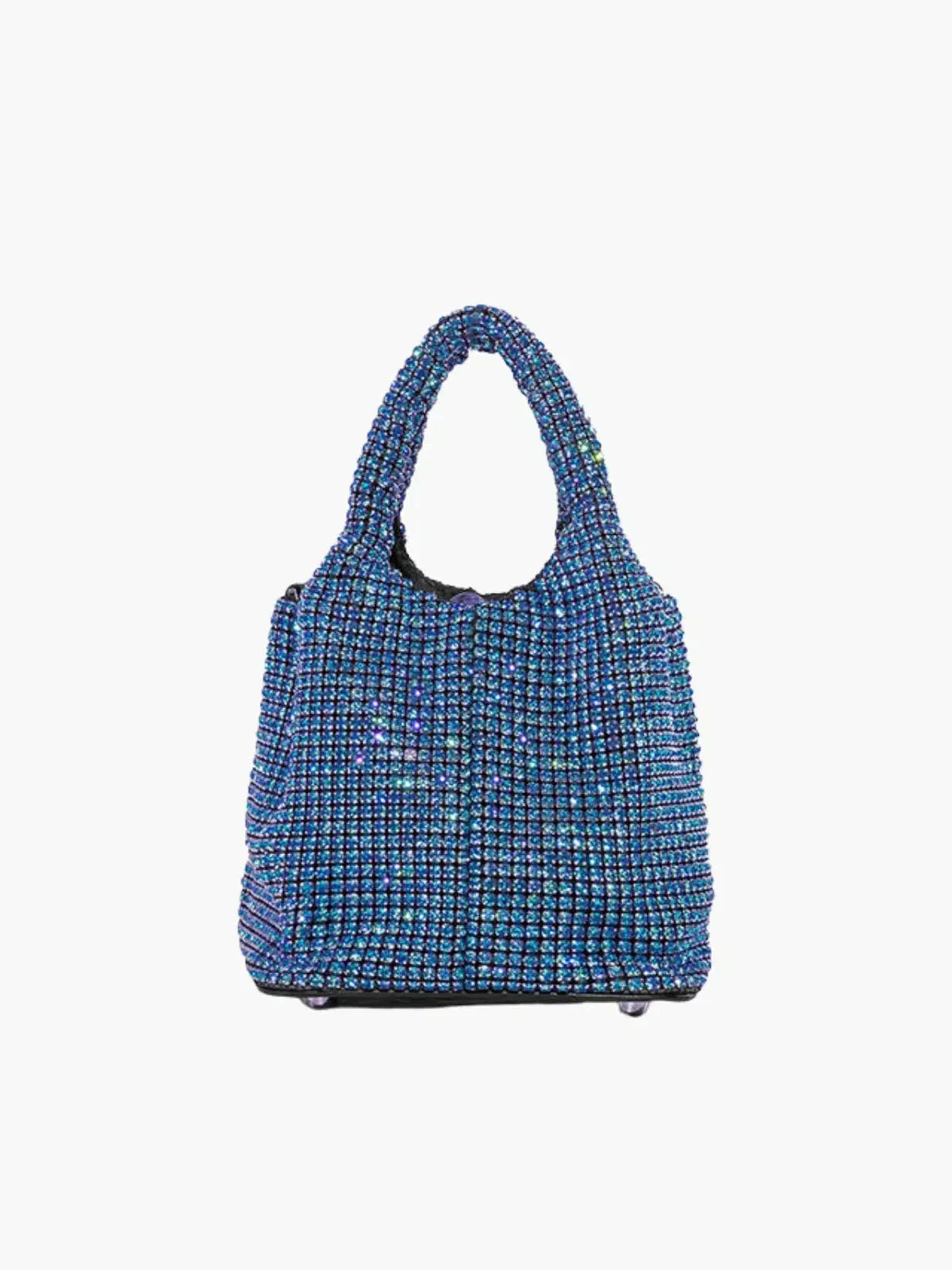 Eloise – Rhinestone embellishments – Mini bucket bag-15133571973493-Mirella Fiore