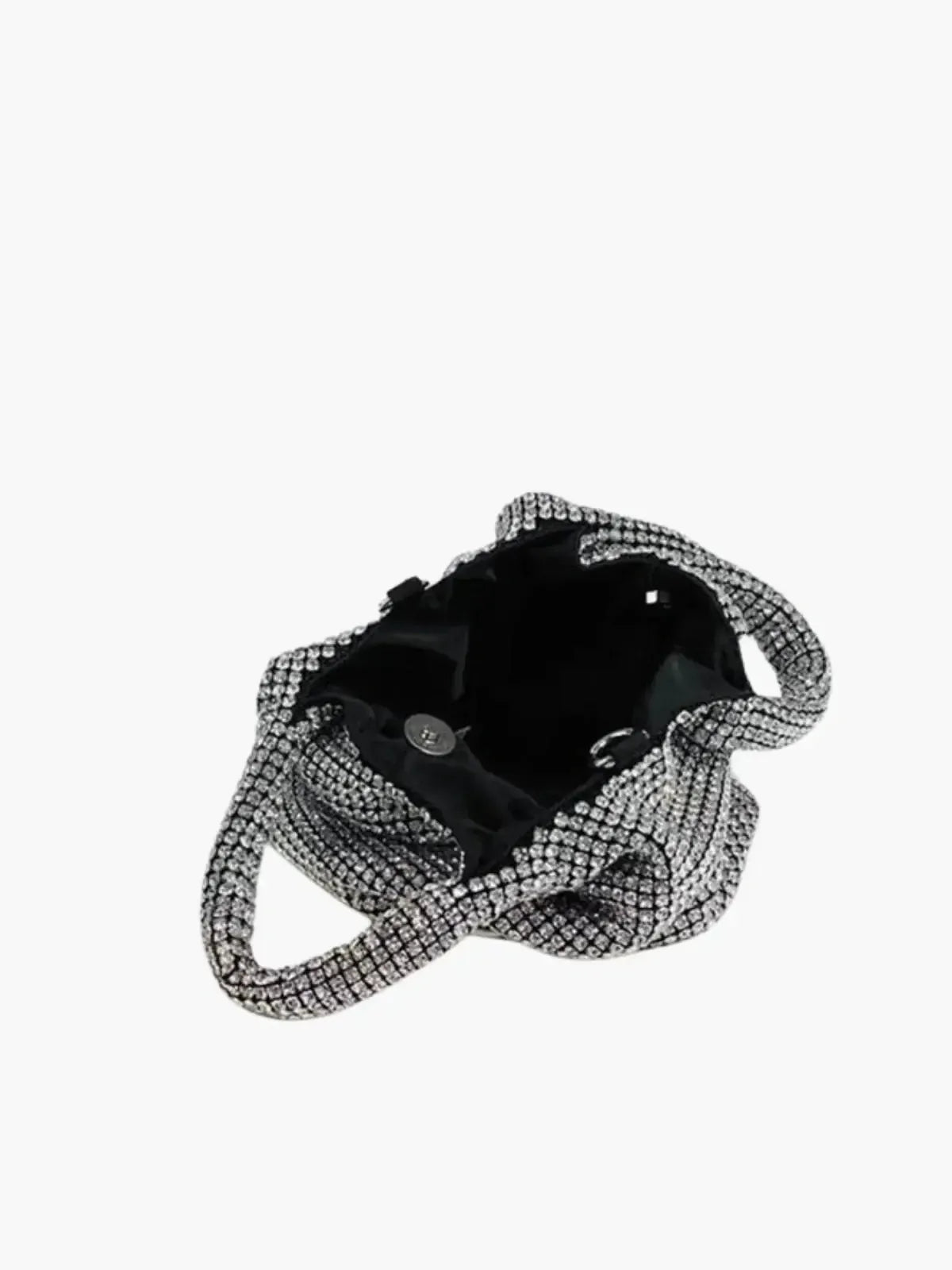 Eloise – Rhinestone embellishments – Mini bucket bag-15133571973493-Mirella Fiore