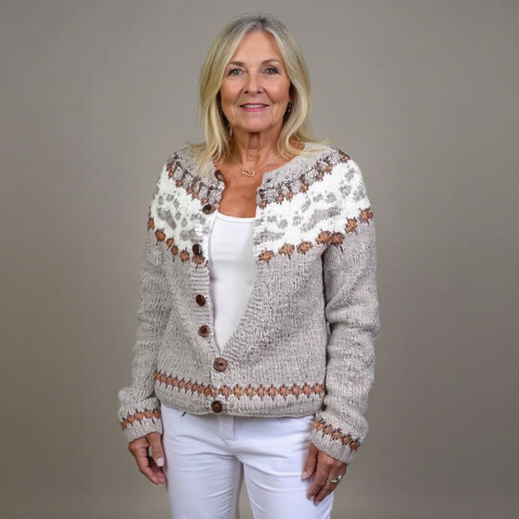 Emery - Vintage Icelandic Cardigan-15531113513333-Mirella Fiore