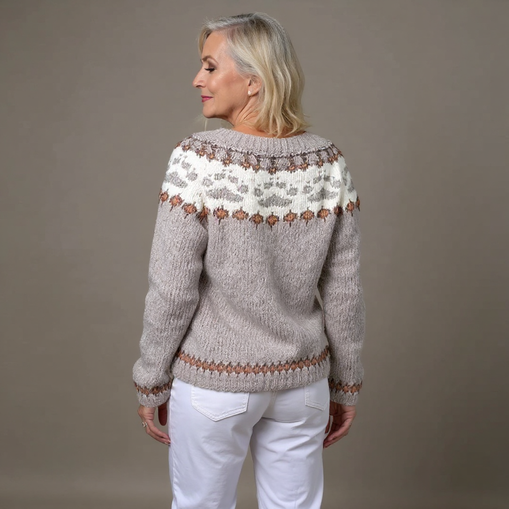 Emery - Vintage Icelandic Cardigan-15531113513333-Mirella Fiore