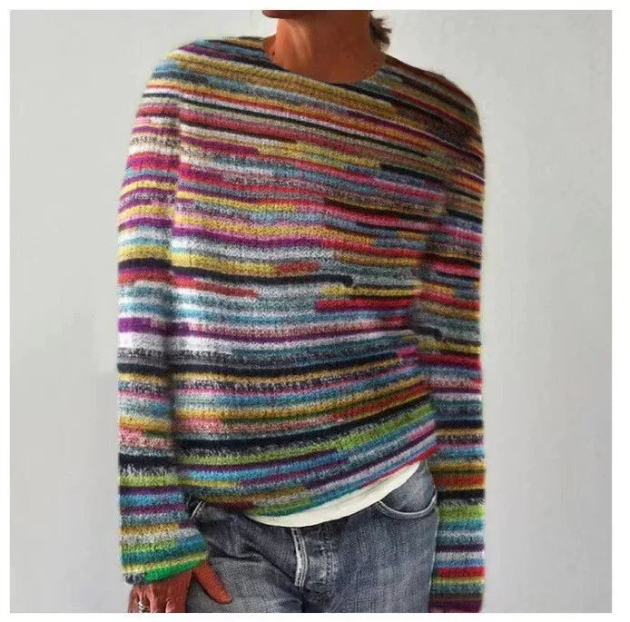 Emily - Cozy Retro Sweater-15542163341685-Mirella Fiore