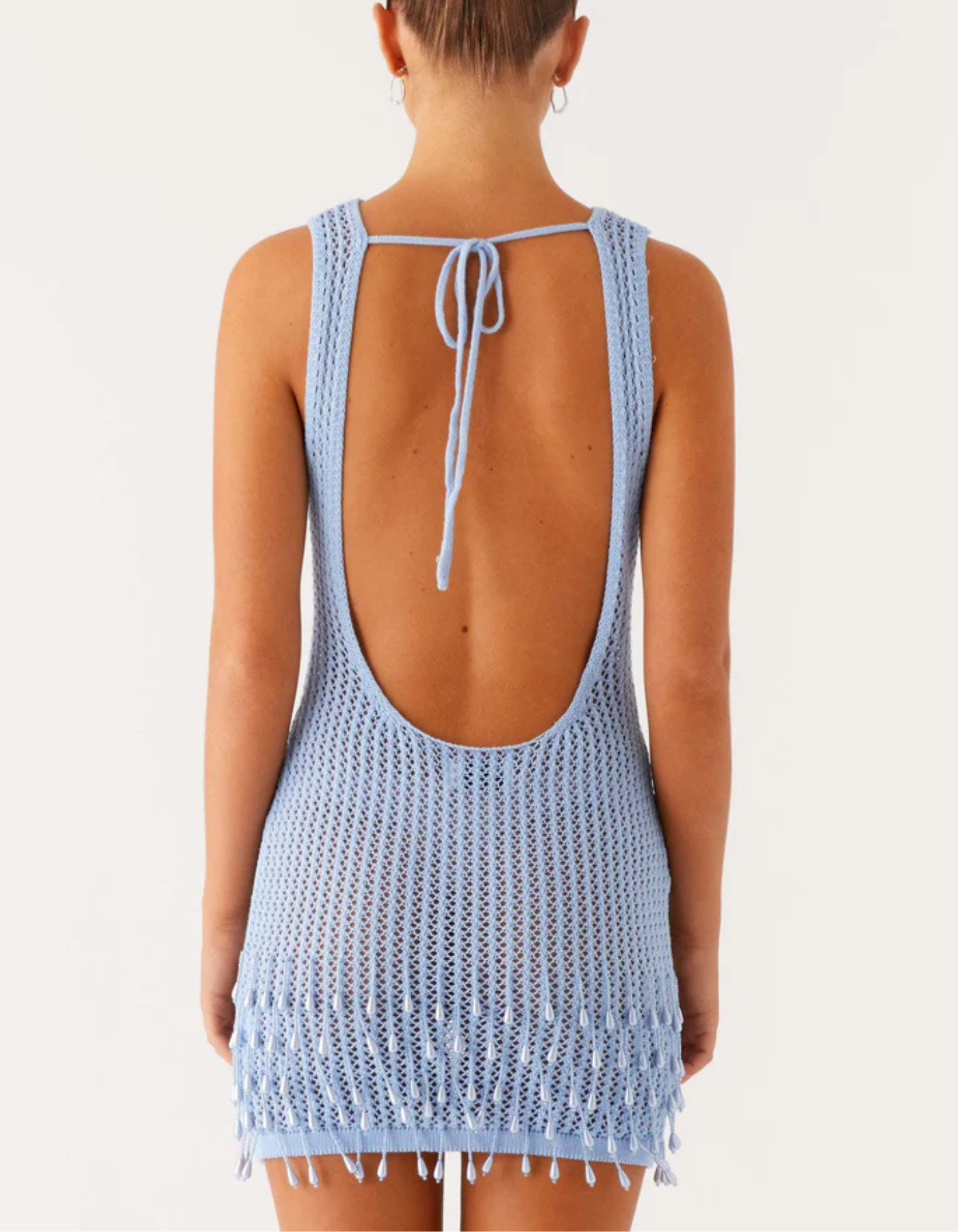 Emma – Crochet fringe design – Beach cover-up dress-15259461845365-Mirella Fiore