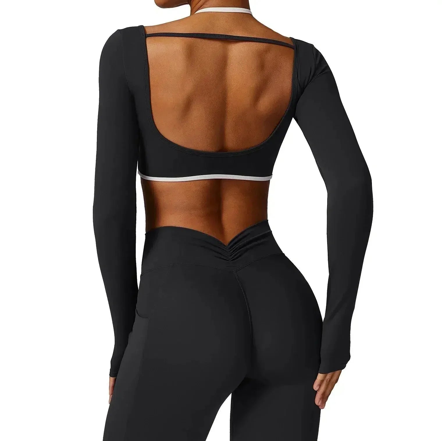 Erminia – Compressive fabric – V-cut gym set-15133712712053-Mirella Fiore