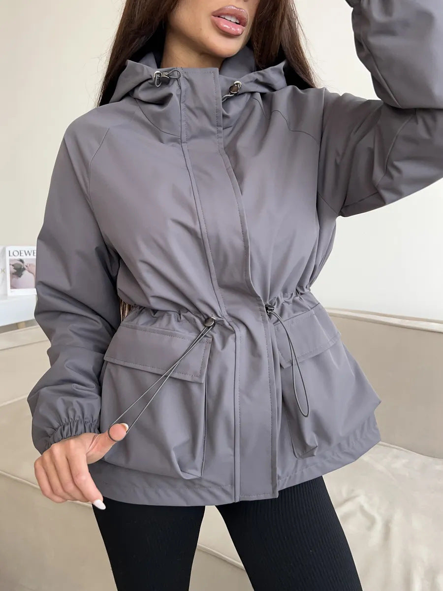 Evangeline – Adjustable fit – Hooded jacket-15367462453621-Mirella Fiore