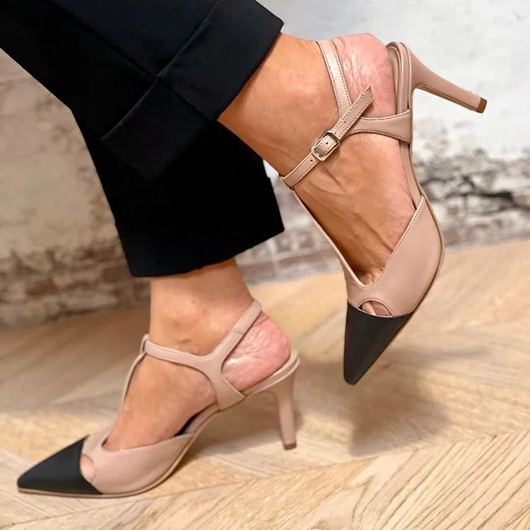 Evrardine - Punta Two-tone Pump-15530390192501-Mirella Fiore