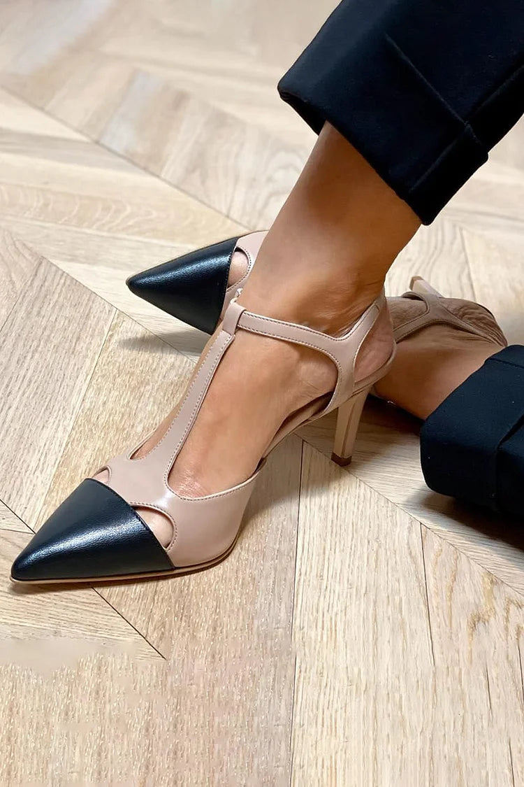 Evrardine - Punta Two-tone Pump-15530390192501-Mirella Fiore