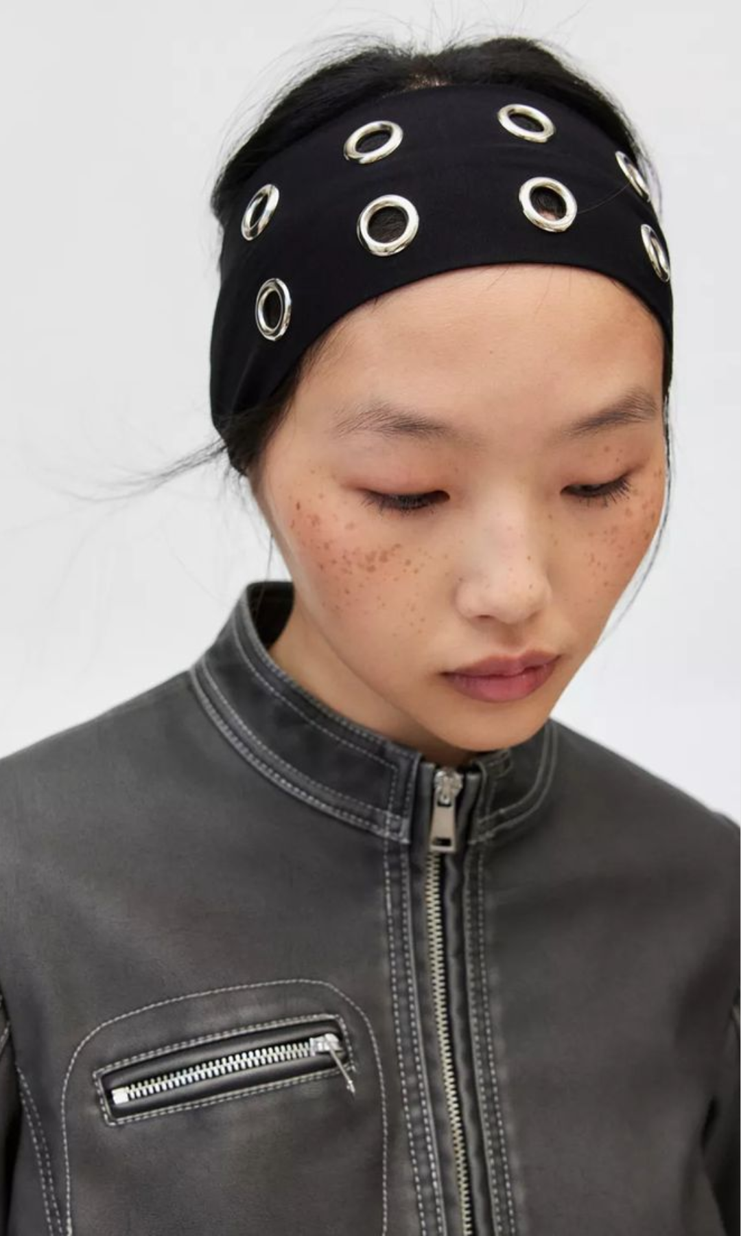 Feretta – Punk eyelet detail – Headband-15133781590389-Mirella Fiore