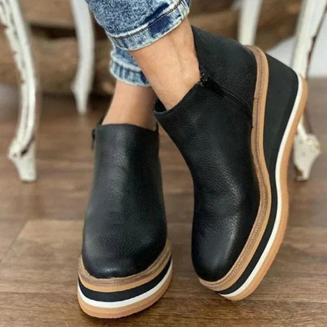 Fitara - Leather Boots-15548990587253-Nancy & Mae Savannah
