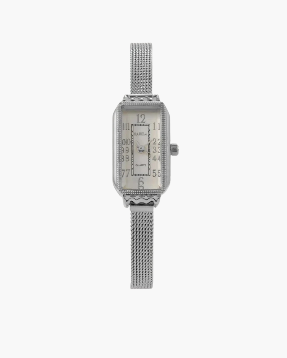 Fleur – Vintage-inspired – Mesh bracelet watch-15233937965429-Nancy & Mae Savannah