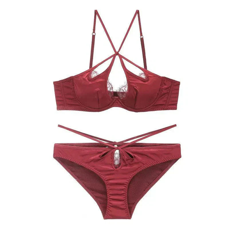 Florana – Lace halter – Lingerie set-15133747020149-Mirella Fiore