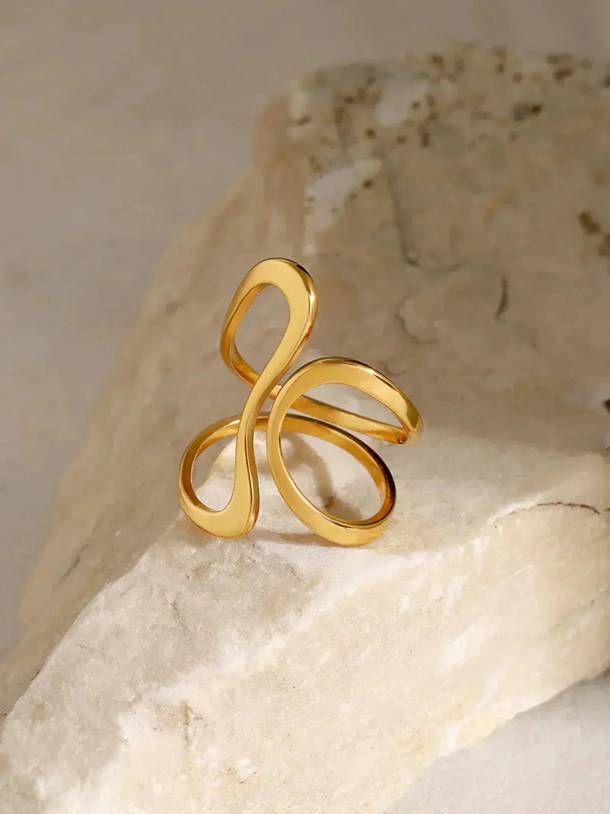 Florelle – Spiral design – Statement ring-15227807203701-Nancy & Mae Savannah