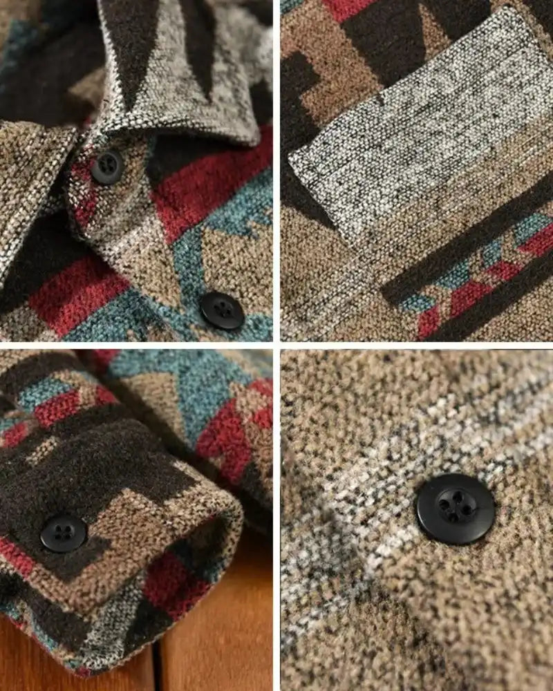 Flores Flannel Shirt-15553363870069-Mirella Fiore