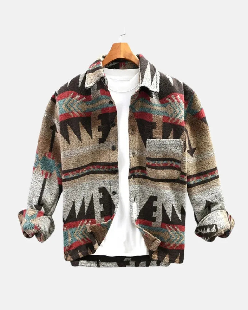 Flores Flannel Shirt-15553363870069-Mirella Fiore
