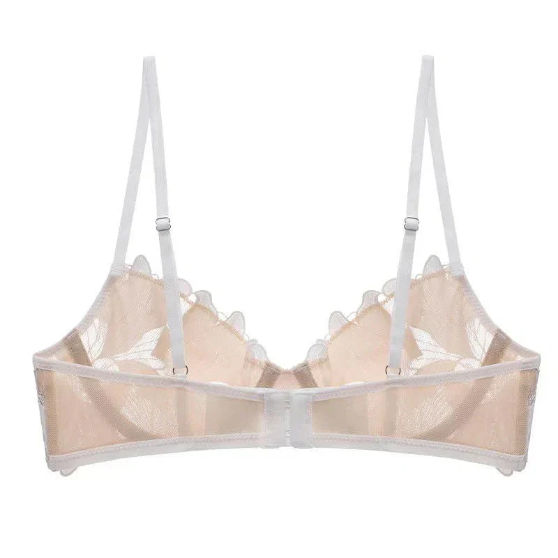 Florisse – Mesh flower embroidered – Lingerie set-15133746299253-Mirella Fiore