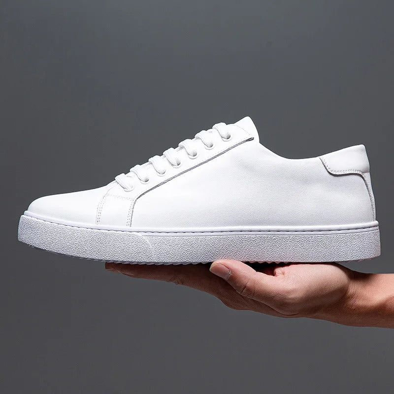 Francis - Men's Leather Sneaker-15553365967221-Mirella Fiore