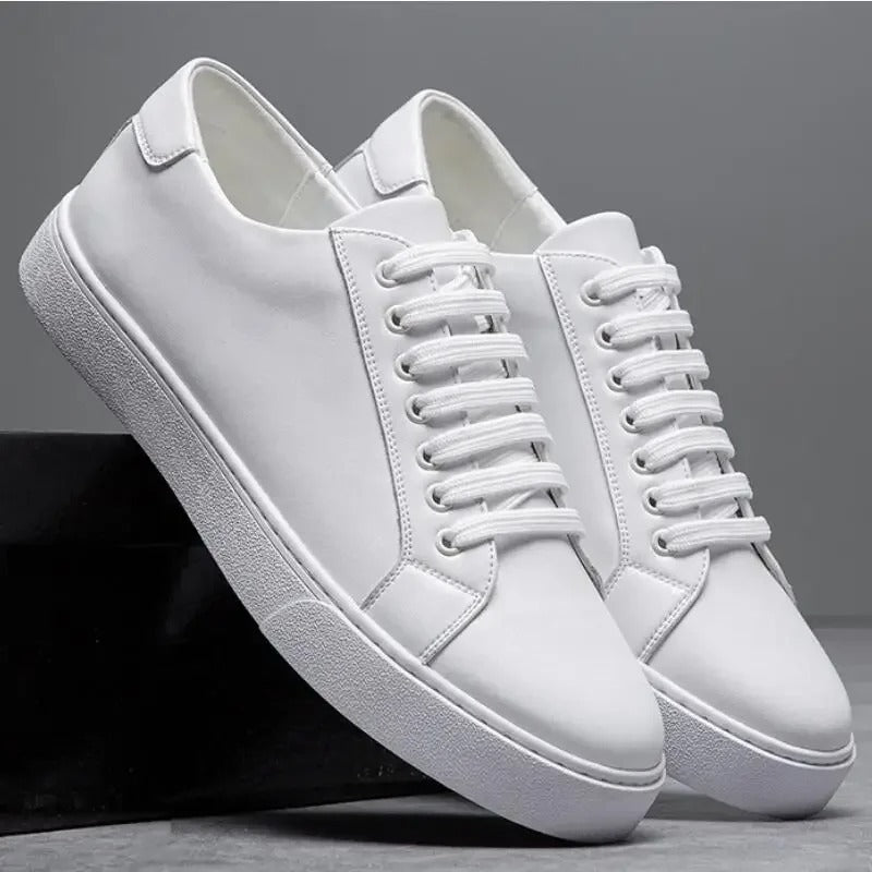 Francis - Men's Leather Sneaker-15553365967221-Mirella Fiore