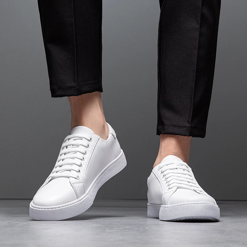 Francis - Men's Leather Sneaker-15553365967221-Mirella Fiore