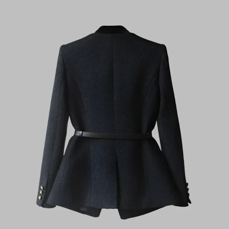 Fulvia - Elegant jacket with a quilted cut-15547643625845-Mirella Fiore