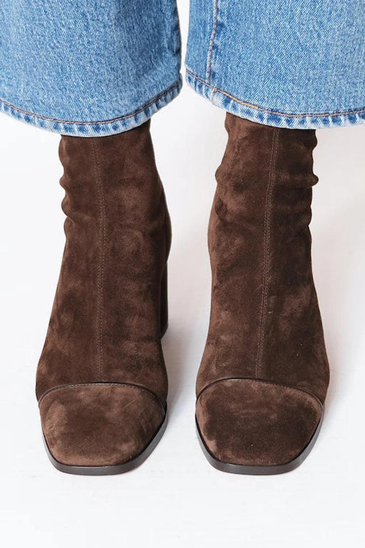 Gemma - Square Toe Heeled Boots-15551041929589-Mirella Fiore