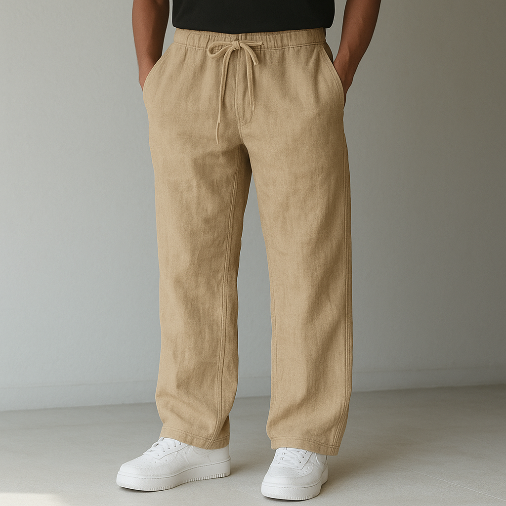 George Linen Trousers-15553364099445-Mirella Fiore