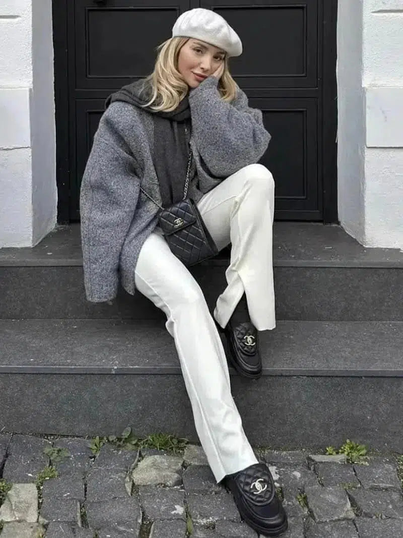 Giorgia – Cozy warmth – Fleece bomber jacket-15133992354165-Mirella Fiore