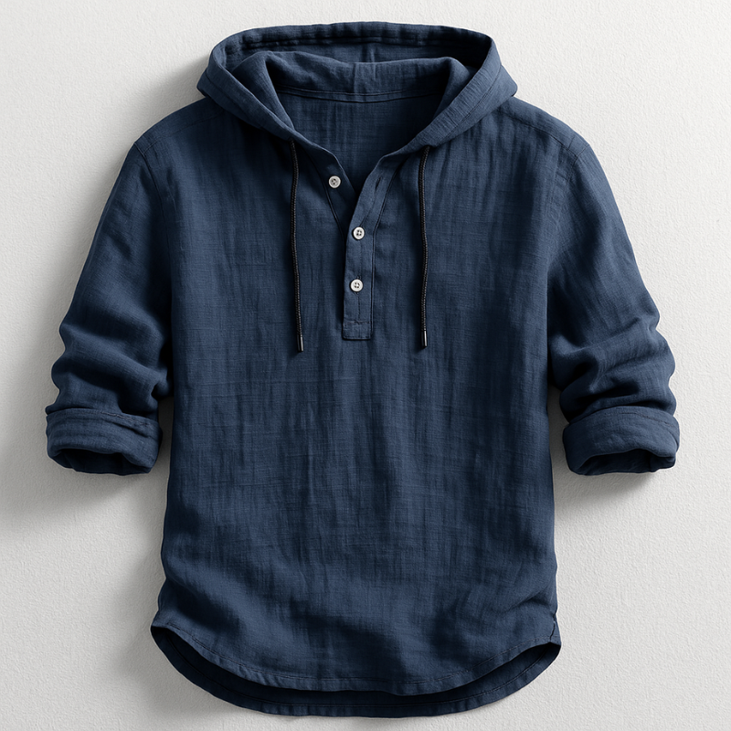 Hampshire | Luxury Hooded Shirt-15553364492661-Mirella Fiore
