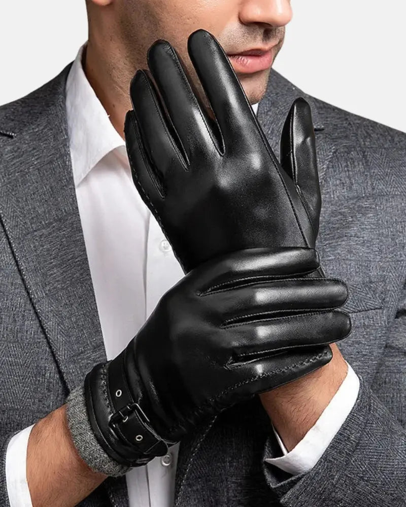 Hanover Leather Gloves-15553363116405-Mirella Fiore