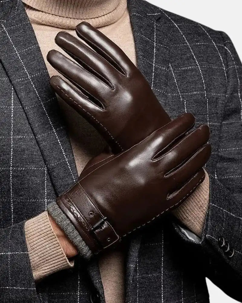 Hanover Leather Gloves-15553363116405-Mirella Fiore