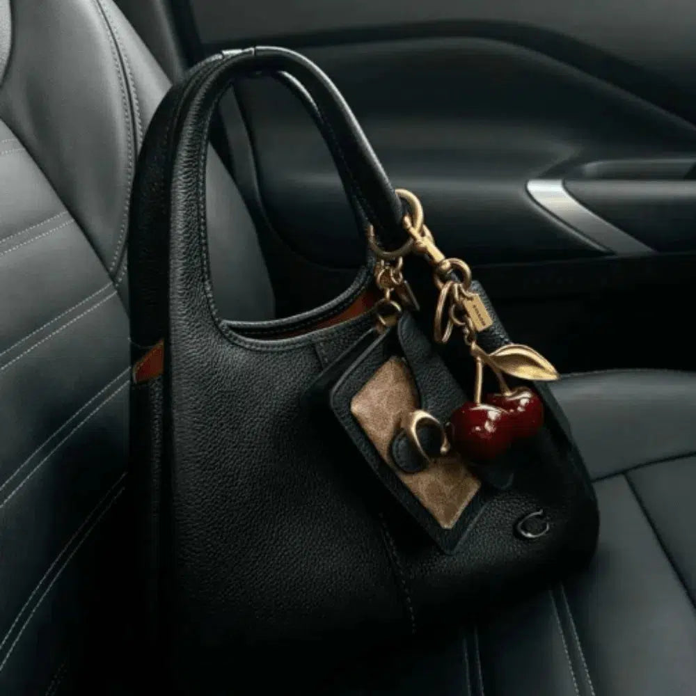 Hard Cherry – Bold design – Bag charm-15133594386805-Nancy & Mae Savannah