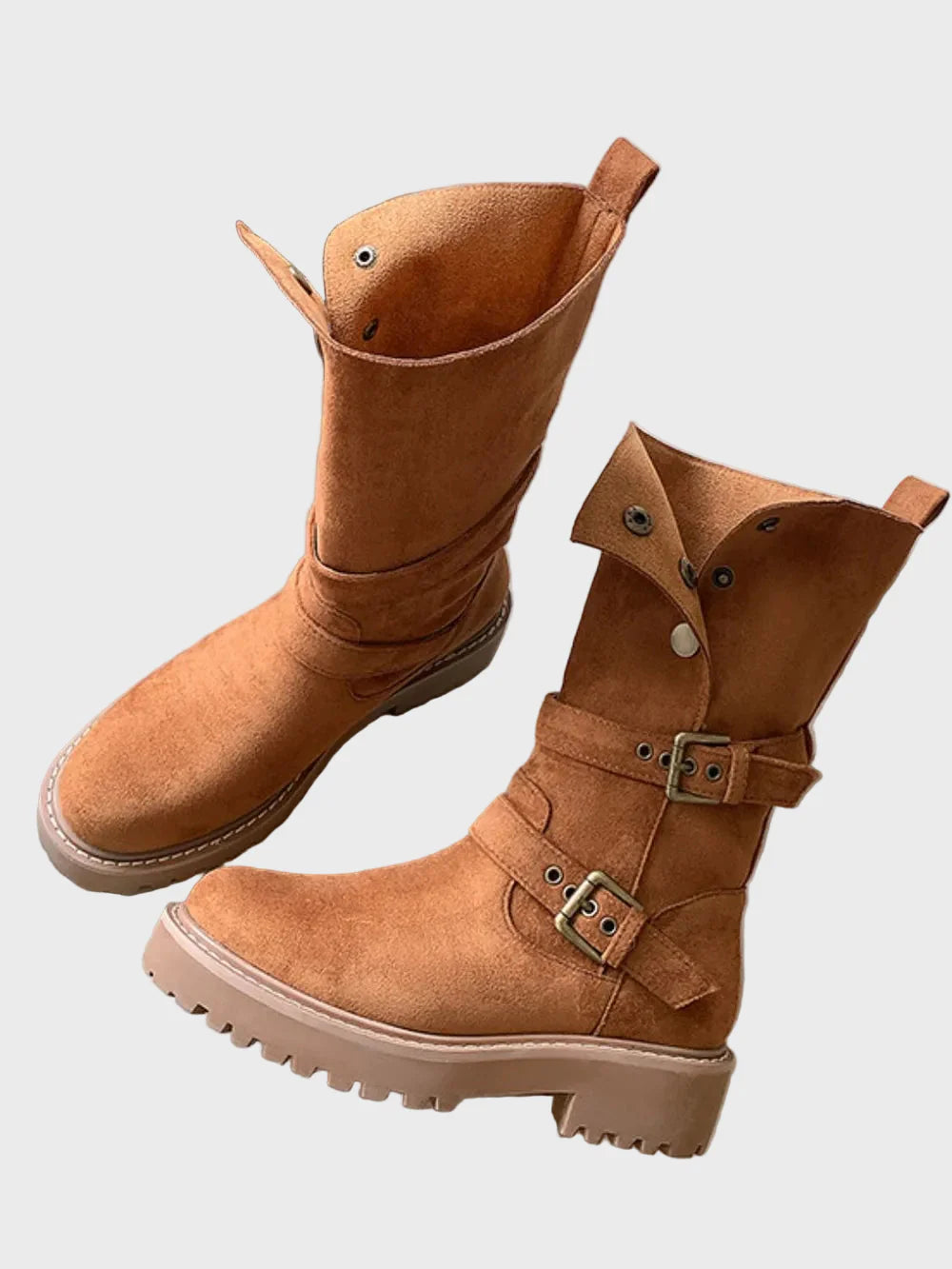 Harlow - Winter Fur High Boots-15520006209909-Mirella Fiore