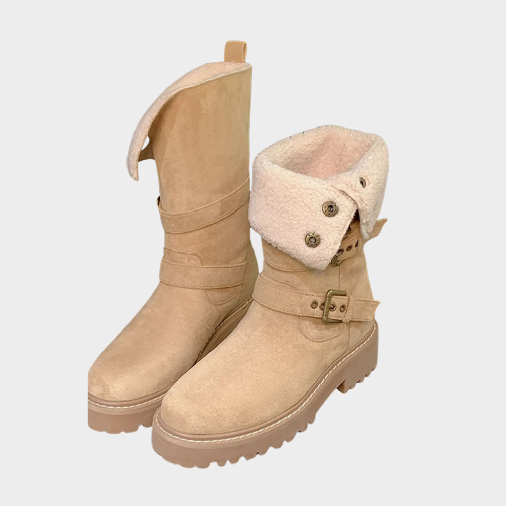 Harlow - Winter Fur High Boots-15520006209909-Mirella Fiore