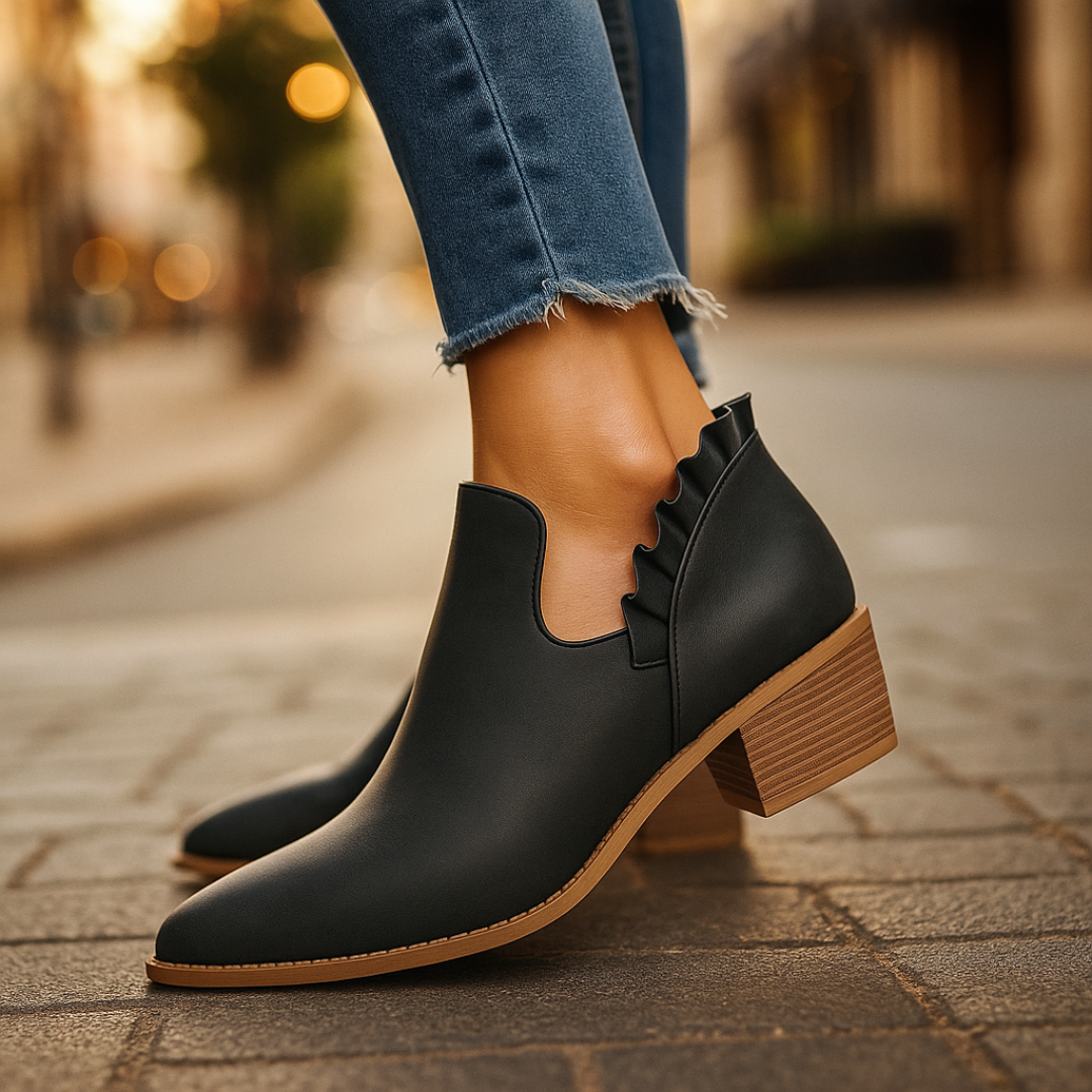 Harper - Lane Ruffle Boots-15553287848309-Nancy & Mae Savannah