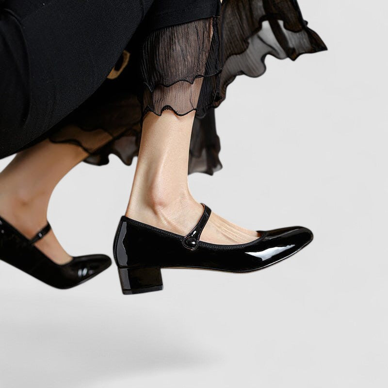 Harper - Orthopaedic Mary Jane Shoes-15519660835189-Mirella Fiore