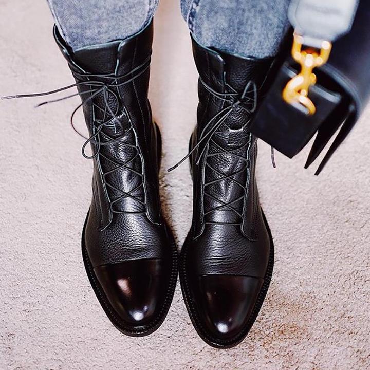 Harper - Premium Quality Heeled Boots-15547822604661-Mirella Fiore