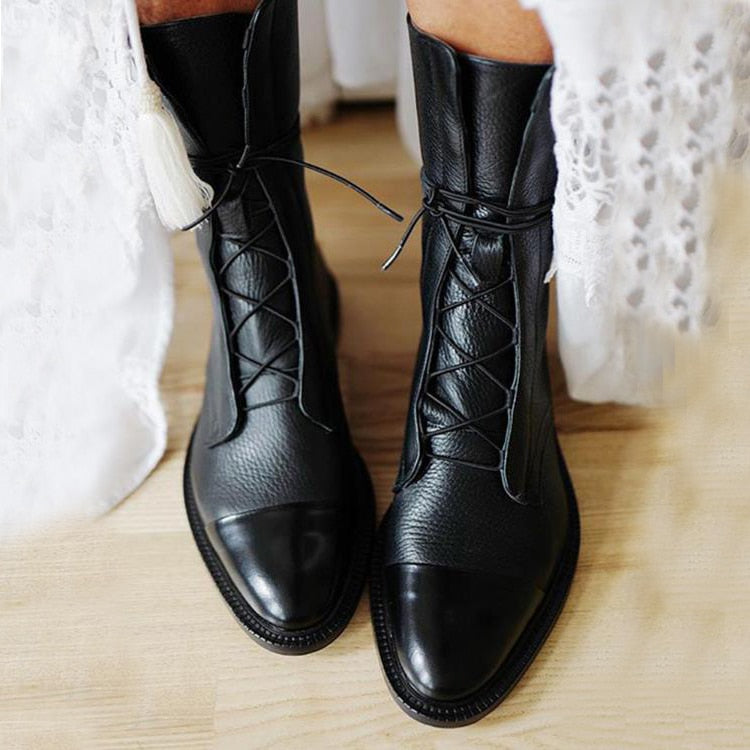 Harper - Premium Quality Heeled Boots-15547822604661-Mirella Fiore